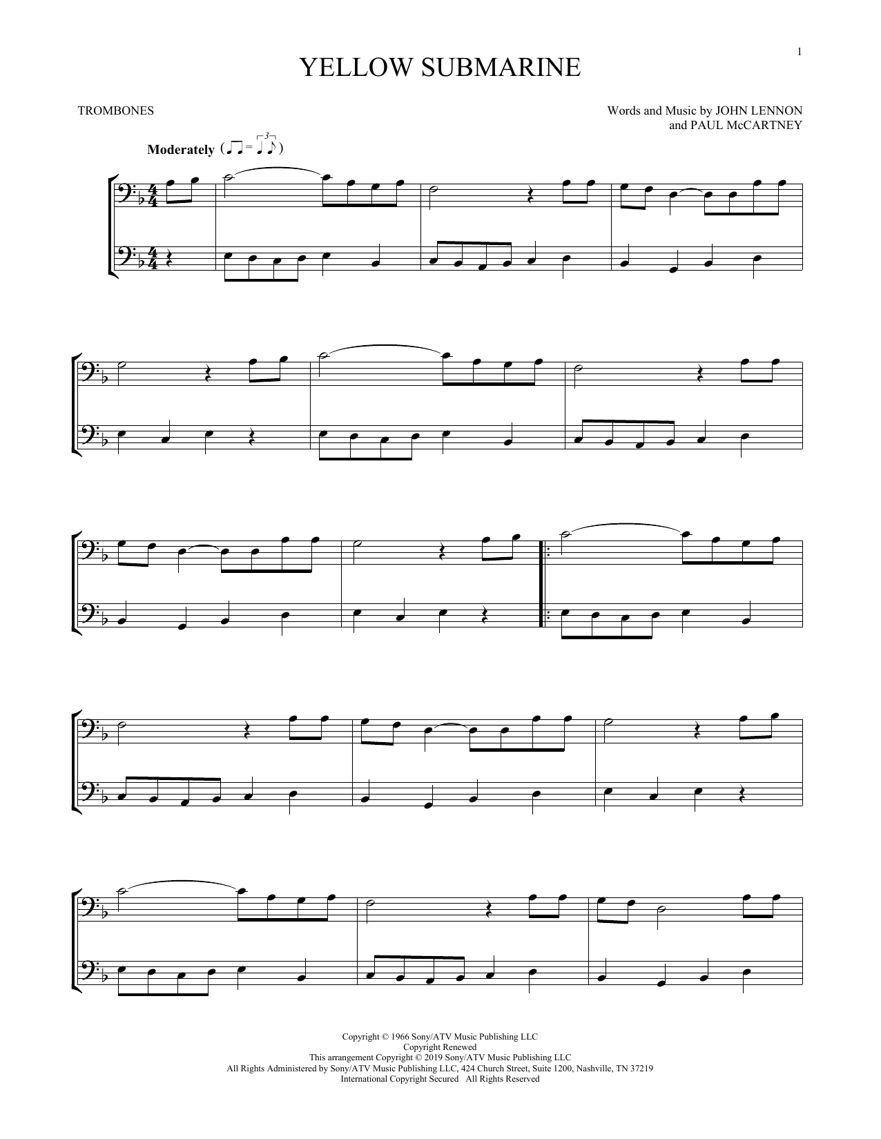 Product gallery: Page 1 of 1 Yellow Submarine, The Beatles