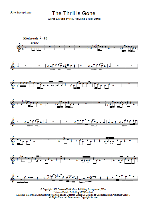 Product picture to:  The Thrill Is Gone - B.B. King