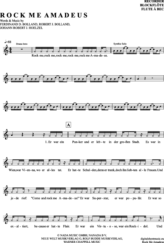 Rock Me Amadeus 