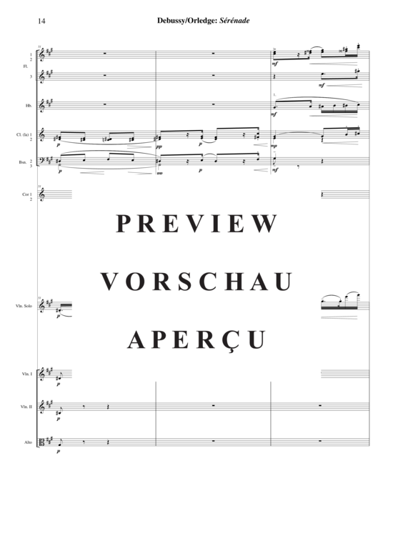 gallery: Sérénade for violin and orchestra , , (Orchester + Violine Solo)