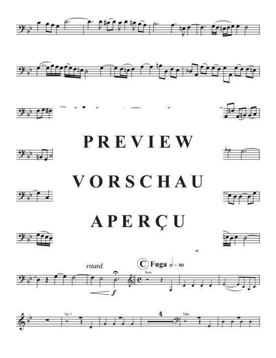 Produktgalerie: Seite 18 von 21 Fantasia und Fuga  , , (Blechbläserquintett)