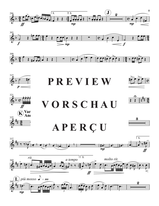 Produktgalerie: Seite 19 von 21 Variations on an Unstated Theme , , (Blechbläser-Quintett)