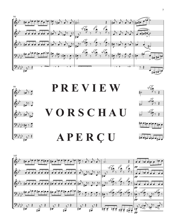 Produktgalerie: Seite 9 von 20 The Aba Daba Honeymoon , , (Blechbläserquintett)