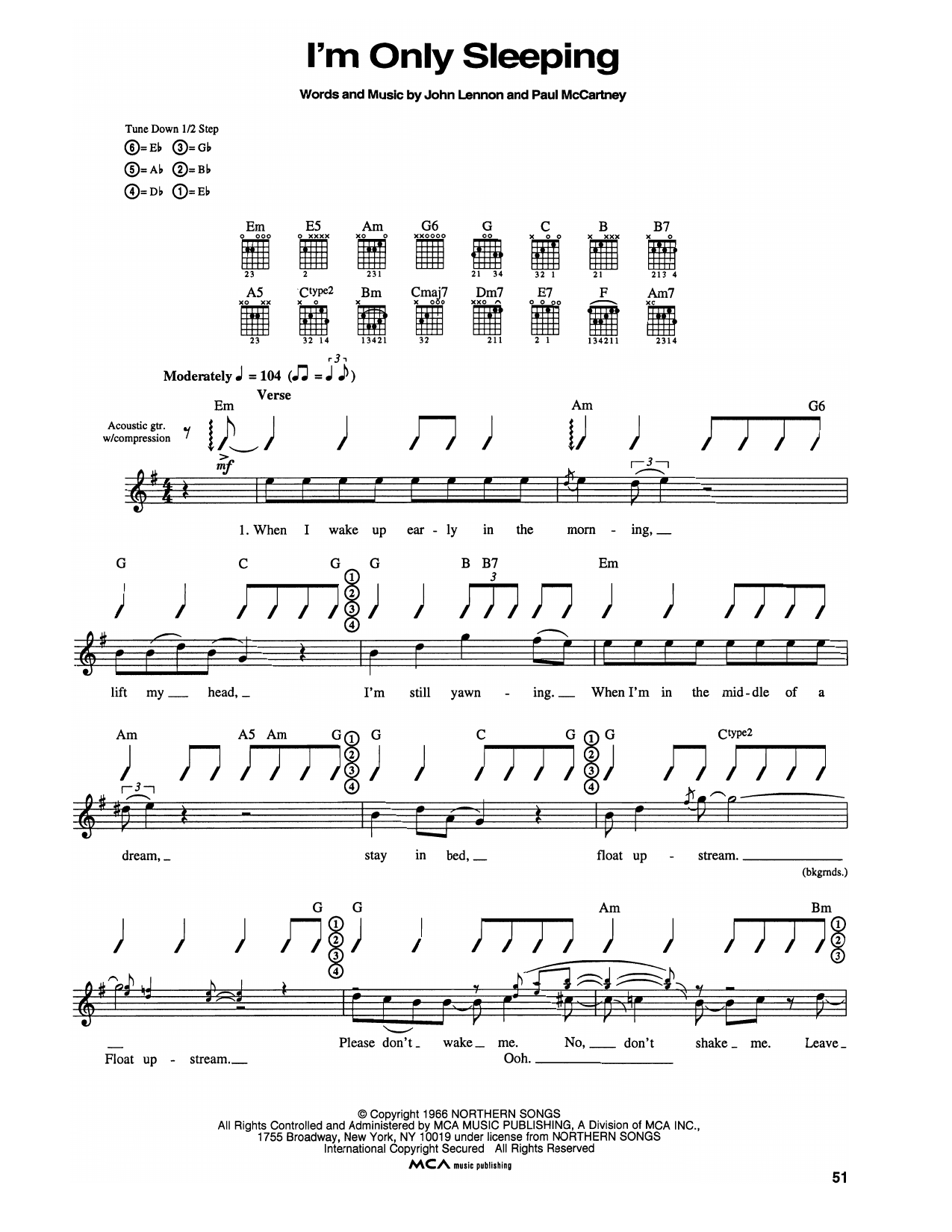 Product gallery: Page 1 of 1 I'm Only Sleeping, The Beatles