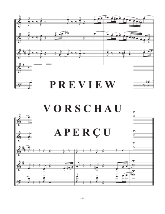 Produktgalerie: Seite 19 von 21 Two Modern Motets , , (Holzbläser Quintett Flöte, Oboe, Klarinette, Horn, Fagott)