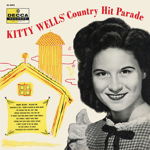 cover: It Wasn't God Who Made Honky Tonk Angels, Kitty Wells
