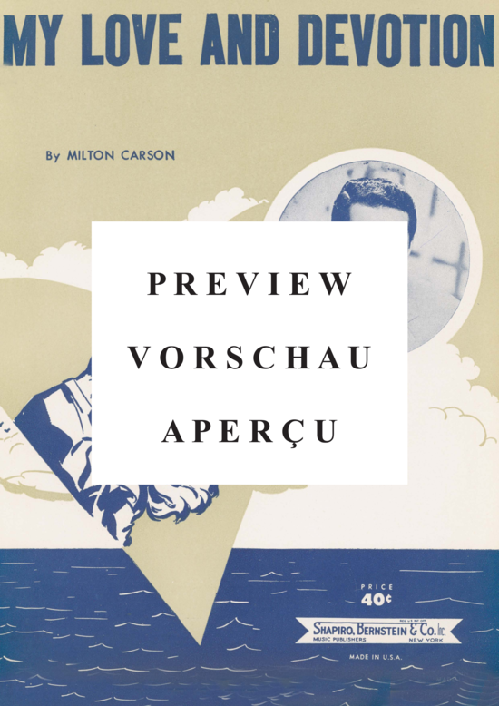 Produktgalerie: Seite 2 von 8 My Love and Devotion , Day, Doris, Klavier und Gesang