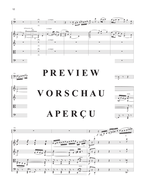 Produktgalerie: Seite 15 von 21 Heavens Awaken, The , , (Fagott Solo und Streichquartett)