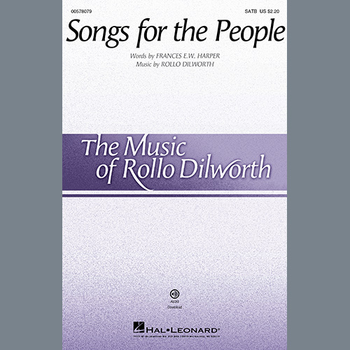 cover: Songs For The People, Rollo Dilworth, Chor