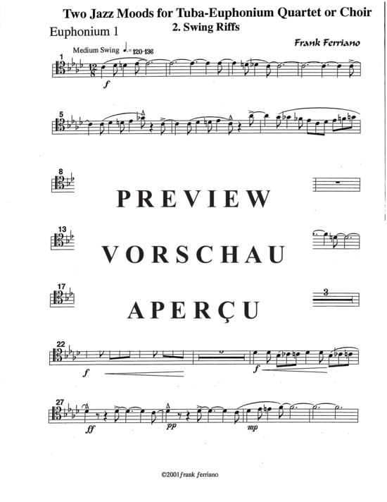 Product gallery: Page 14 of 21 Two Jazz Moods , , (Tuba Quartett EETT)