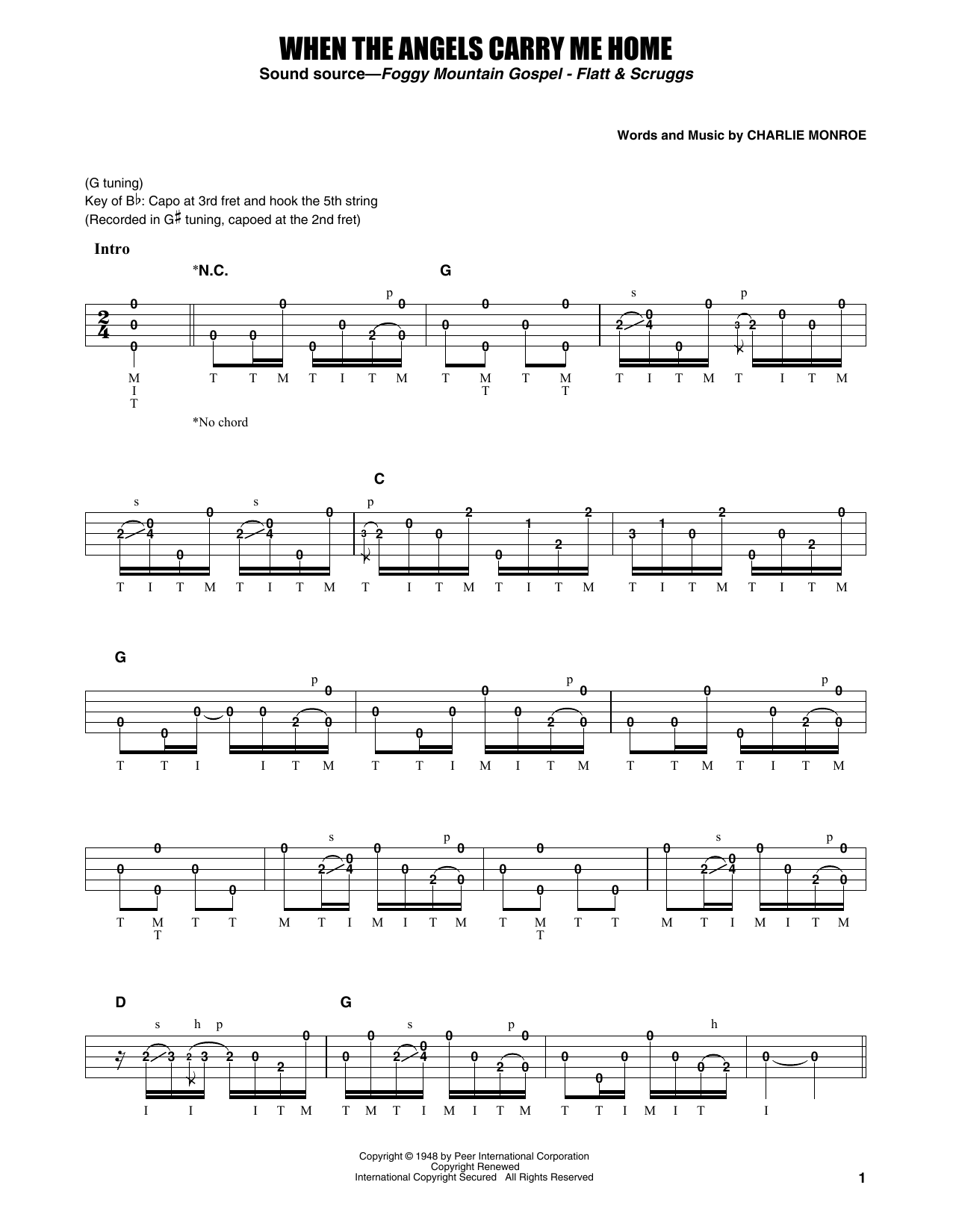 Product gallery: Page 1 of 1 When The Angels Carry Me Home, Flatt & Scruggs