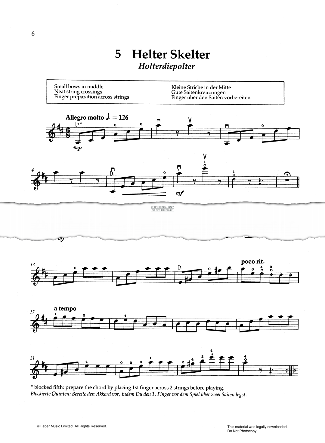 Produktgalerie: Seite 1 von 1 Helter Skelter, Mary Cohen, Violine