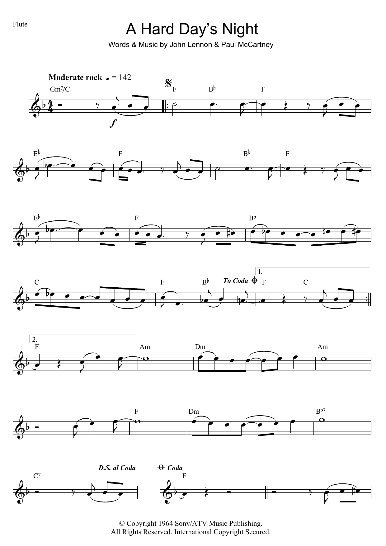Product gallery: Page 1 of 1 A Hard Day's Night, The Beatles