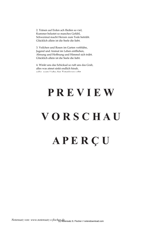 Product gallery: Page 3 of 3 Klärchens Lied , , Piano and Voice