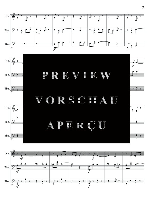 Produktgalerie: Seite 11 von 11 When the Mood Takes You, , (Blechbläser Trio)