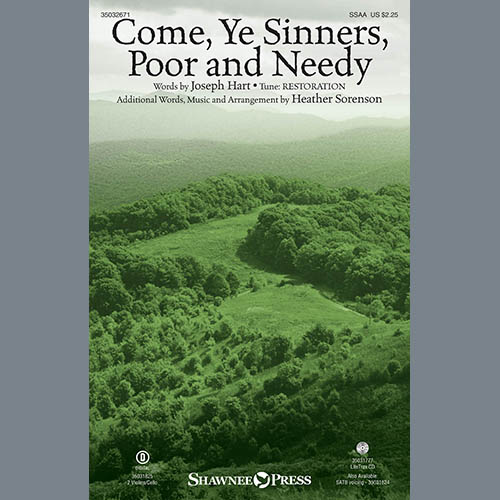 Produktbild zu: Come, Ye Sinners, Poor And Needy (arr. Heather Sorenson)