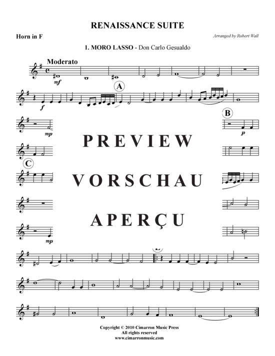 Produktgalerie: Seite 16 von 21 Renaissance Suite , , (Holzbläser-Quintett)