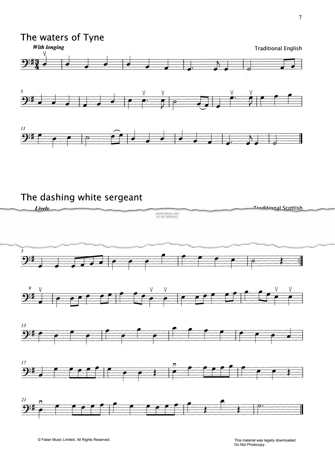 gallery: The Waters Of Tyne/The Dashing White Sergeant/The Wind That Shakes The Barley/Soldier's Joy, , Violoncello