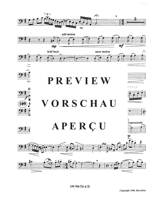Produktgalerie: Seite 20 von 21 All We Do , , (Duett für Gitarre + Tuba)