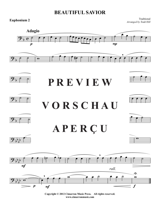 Product gallery: Page 6 of 9 Beautiful Savior , , (Tuba Quartet: 2x baritone, 2x tuba)