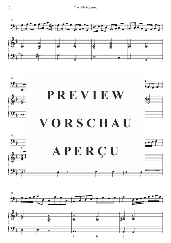 Produktgalerie: Seite 7 von 11 The Hills Adorned, , (Fagott und Cembalo/Klavier)