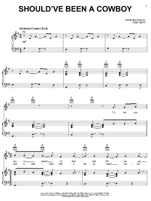 Produktbild zu: Should've Been A Cowboy