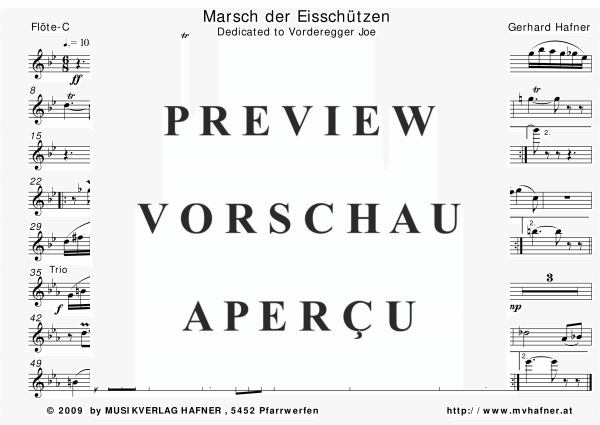 Product gallery: Page 7 of 11 Marsch der Eisschützen, , (large wind orchestra)