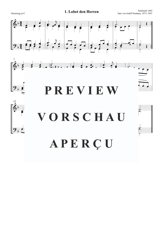 Product gallery: Page 2 of 3 Lobet den Herren, , Trombone Choir