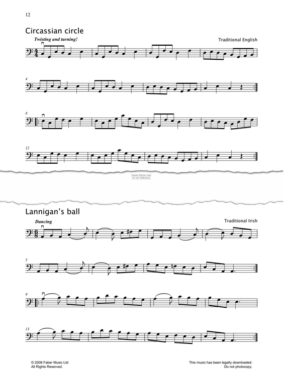 Produktgalerie: Seite 1 von 1 Circassian Circle, English Traditional, Violoncello