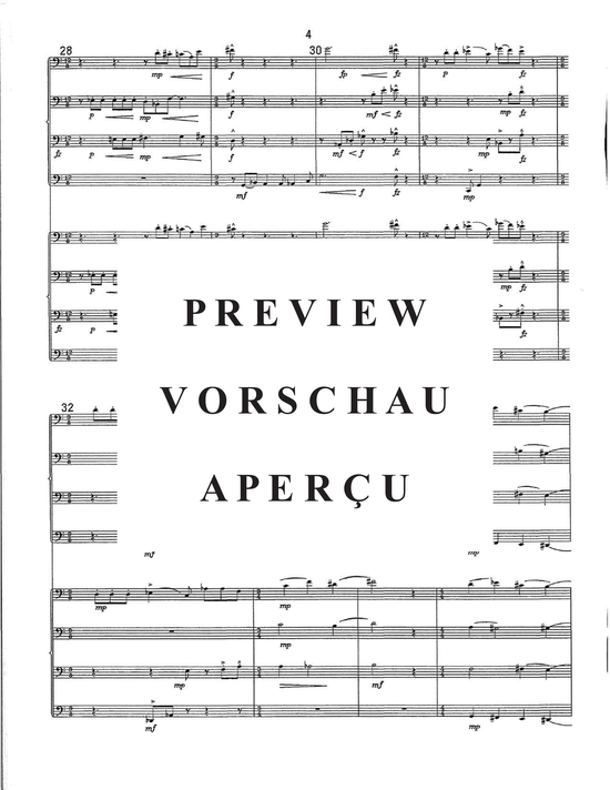 Produktgalerie: Seite 16 von 21 Two Pieces for Tuba/Euphonium Ensemble: Dark Towers, Wind and Wuthering , , (Tuba Ensemble EEET/EEET)