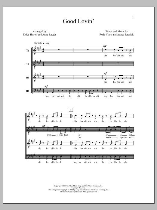Produktbild zu: Good Lovin'