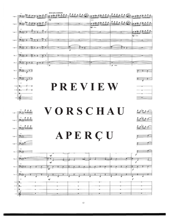 Produktgalerie: Seite 16 von 21 Night on Bald Mountain , , (Tuba Ensemble EEEEETTTT + Percussion)