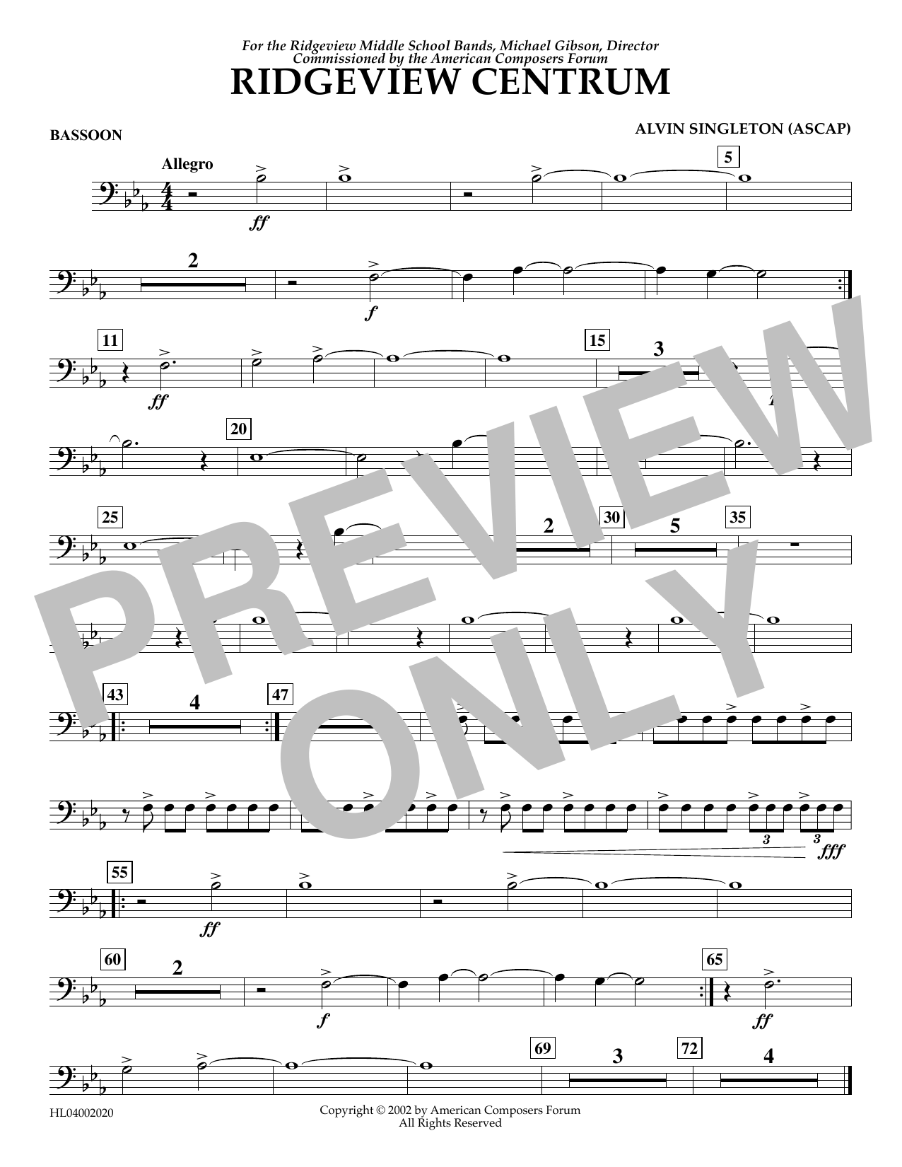 Product picture to: Ridgeview Centrum - Bassoon