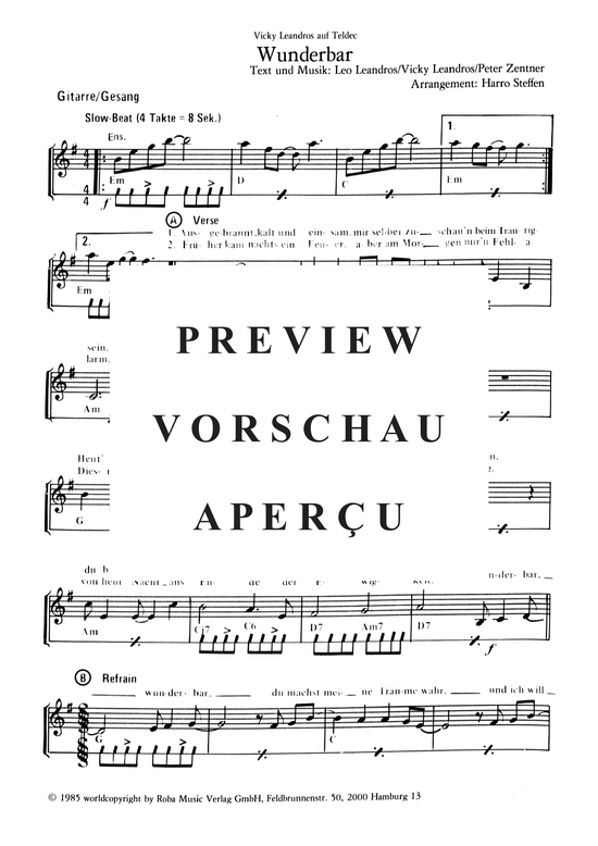 Produktgalerie: Seite 10 von 19 Wunderbar , Leandros, Vicky, (Combo)