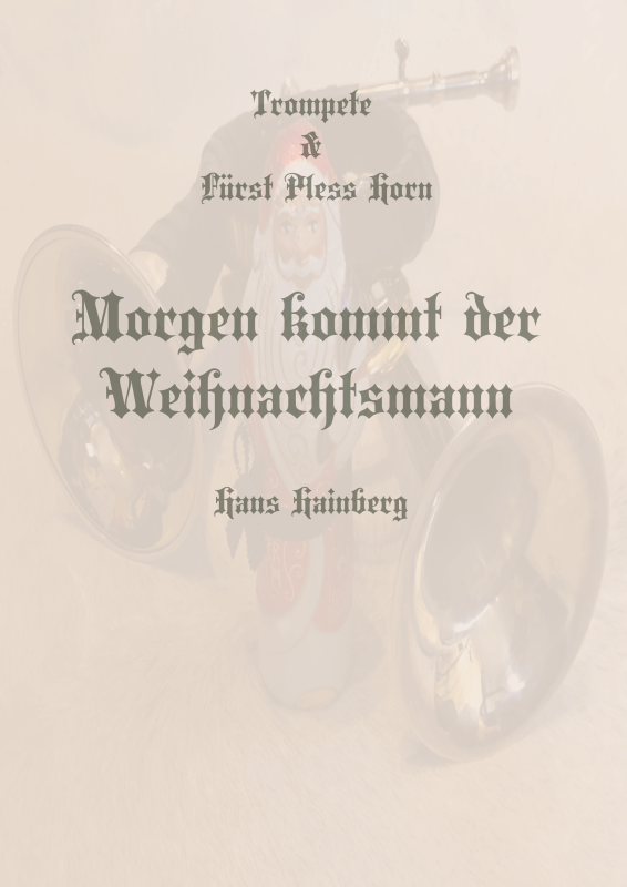 Produktbild zu: Morgen kommt der Weihnachtsmann