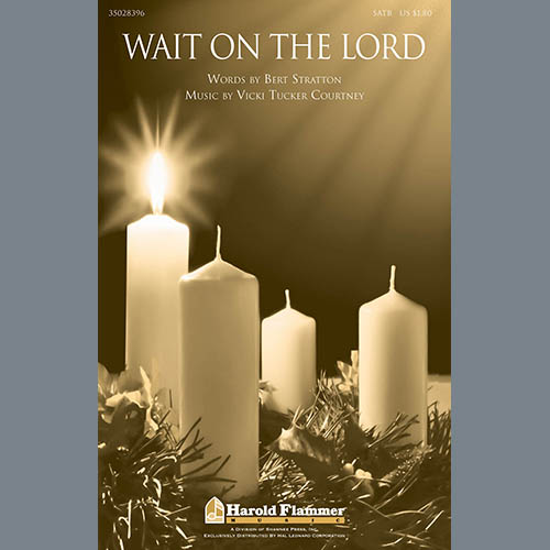 cover: Wait On The Lord, Vicki Tucker Courtney