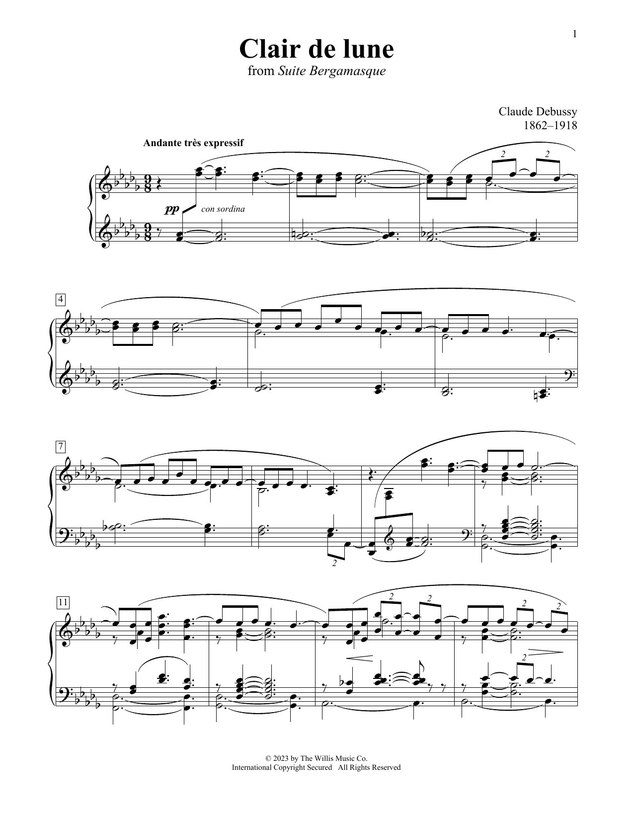 Produktbild zu: Clair De Lune