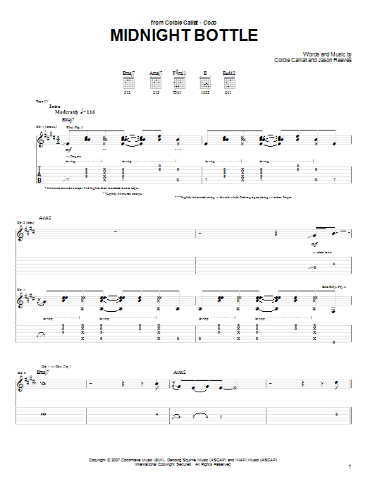 Product gallery: Page 1 of 1 Midnight Bottle, Colbie Caillat