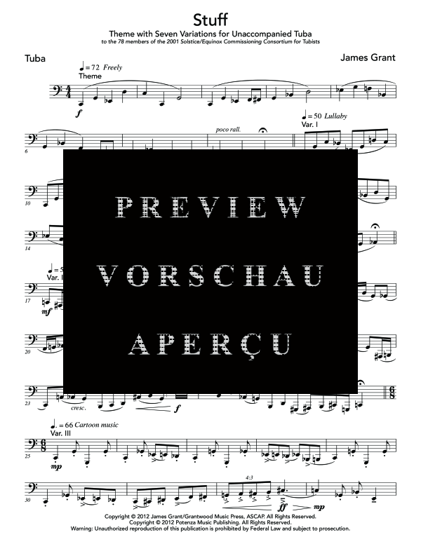 Product gallery: Page 6 of 9 Stuff, , (Tuba Solo)