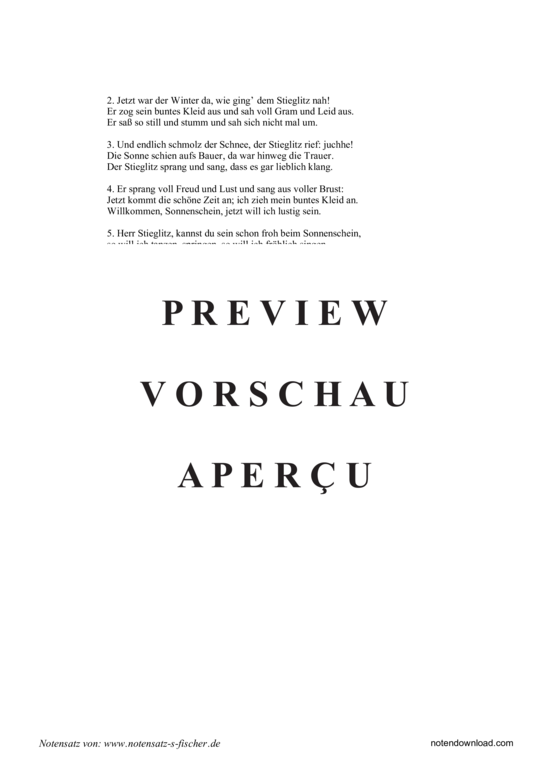 Product gallery: Page 3 of 3 Der Sommer rief, Ade , , Piano and Voice