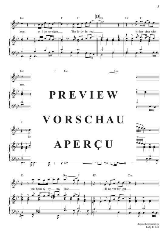 Produktgalerie: Seite 6 von 7 Lady in Red , Burgh, Chris de, Klavier und Gesang