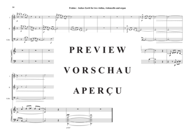 Product gallery: Page 15 of 21 Indian Earth , , (Quartet for 2 violins, violoncello + organ)