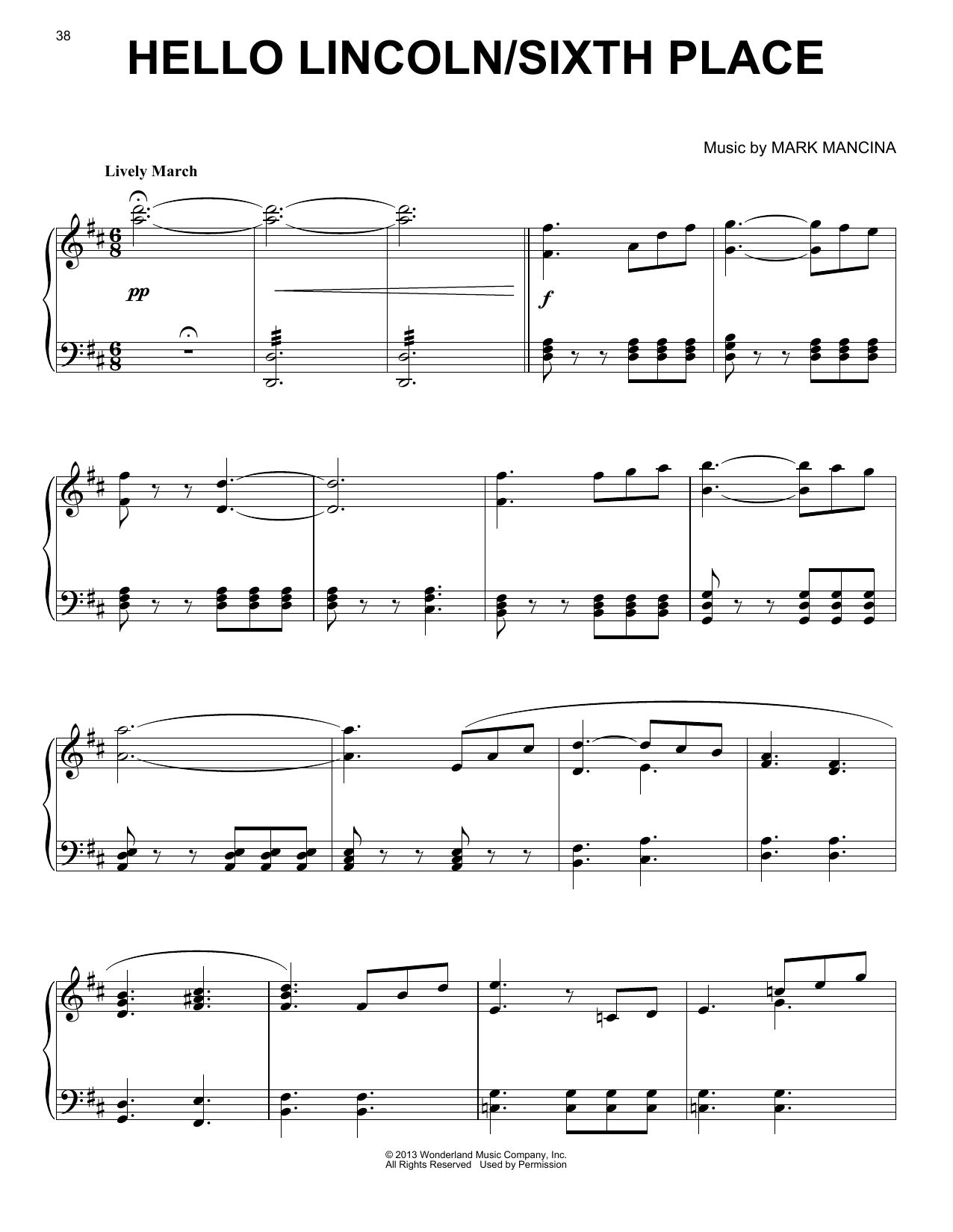 Produktbild zu: Hello Lincoln / Sixth Place