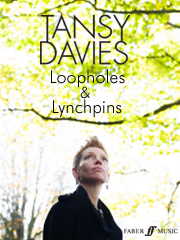 cover: Loopholes and Lynchpins, Tansy Davies, Klavier