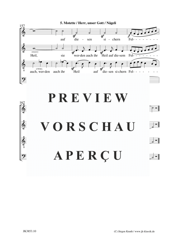 gallery: Herr, unser Gott , , (Gemischter Chor)