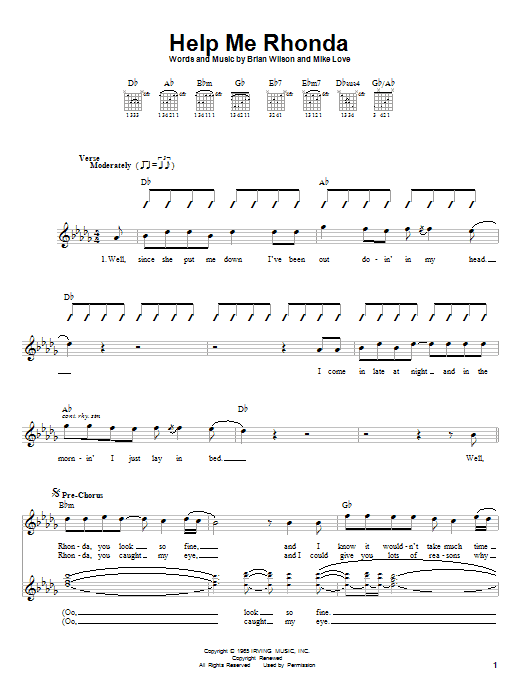 Product gallery: Page 1 of 1 Help Me Rhonda, The Beach Boys