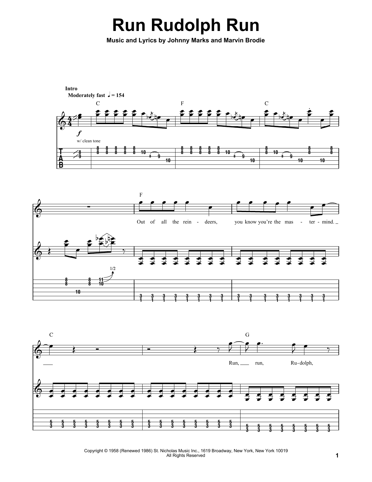 Product gallery: Page 1 of 1 Run Rudolph Run, Chuck Berry