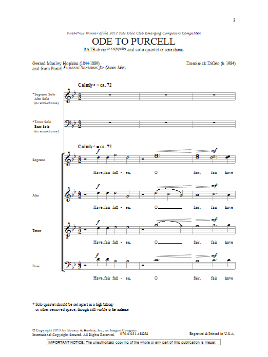 Product picture to: Ode To Purcell