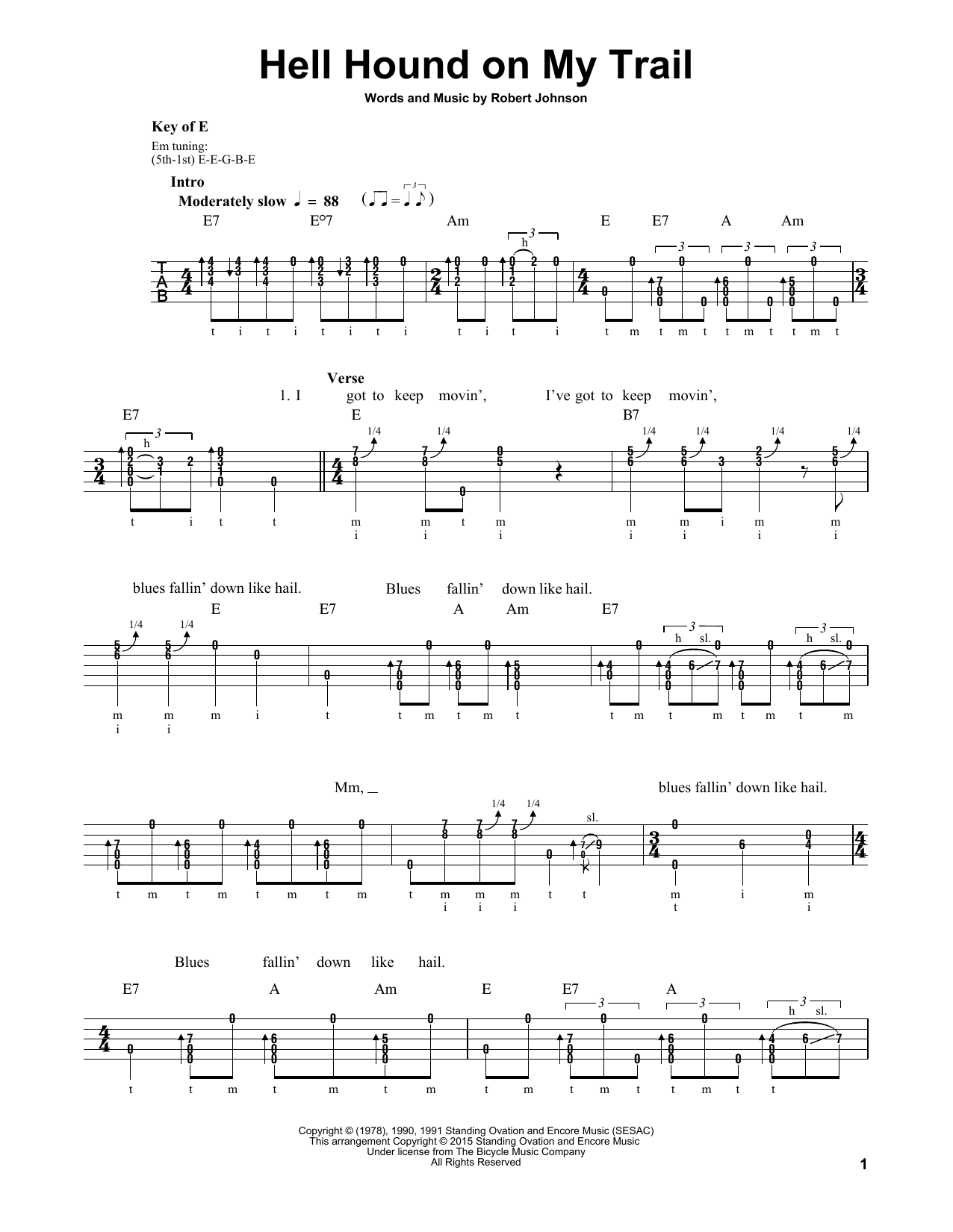 Produktgalerie: Seite 1 von 1 Hell Hound On My Trail, Robert Johnson, Banjo