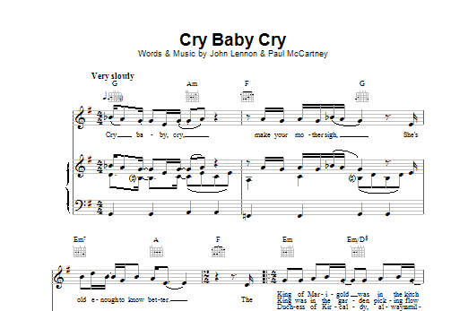 Product picture to: Cry Baby Cry